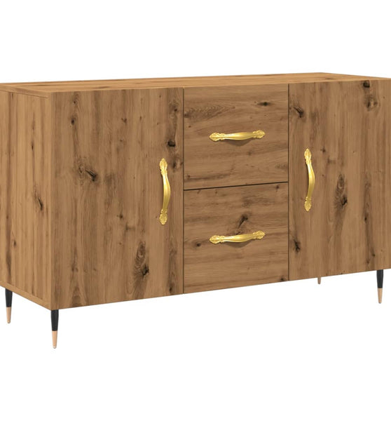 Sideboard Artisan-Eiche 100x36x60 cm Holzwerkstoff