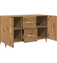 Sideboard Artisan-Eiche 100x36x60 cm Holzwerkstoff
