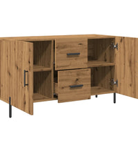 Sideboard Artisan-Eiche 100x36x60 cm Holzwerkstoff