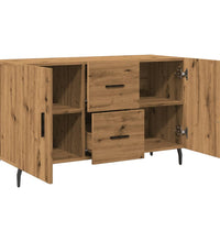 Sideboard Artisan-Eiche 100x36x60 cm Holzwerkstoff