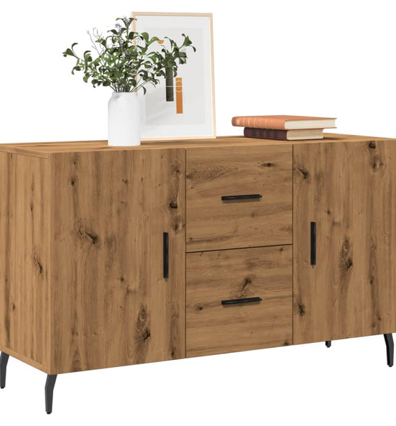 Sideboard Artisan-Eiche 100x36x60 cm Holzwerkstoff