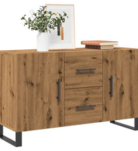 Sideboard Artisan-Eiche 100x36x60 cm Holzwerkstoff