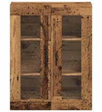 Wandschrank Altholz-Optik 69,5x34x90 cm