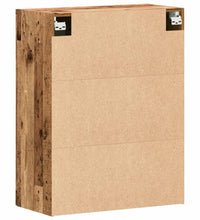 Wandschrank Altholz-Optik 69,5x34x90 cm
