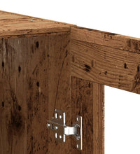 Wandschrank Altholz-Optik 69,5x34x90 cm