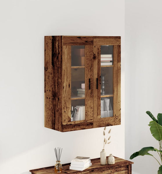 Wandschrank Altholz-Optik 69,5x34x90 cm