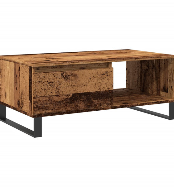 Couchtisch Altholz-Optik 90x50x36,5 cm Holzwerkstoff