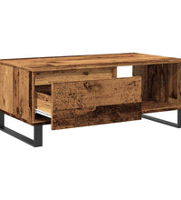 Couchtisch Altholz-Optik 90x50x36,5 cm Holzwerkstoff