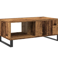 Couchtisch Altholz-Optik 90x50x36,5 cm Holzwerkstoff