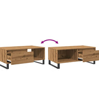 Couchtisch Artisan-Eiche 90x50x36,5 cm Holzwerkstoff
