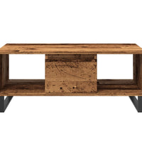 Couchtisch Altholz-Optik 90x50x36,5 cm Holzwerkstoff