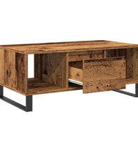 Couchtisch Altholz-Optik 90x50x36,5 cm Holzwerkstoff