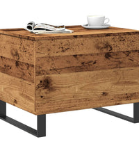 Couchtisch Altholz-Optik 60x44,5x45 cm Holzwerkstoff