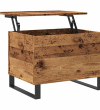 Couchtisch Altholz-Optik 60x44,5x45 cm Holzwerkstoff