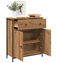 Sideboard Artisan-Eiche 70x30x80 cm Holzwerkstoff