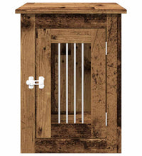 Hundekäfig im Möbelstil Altholz-Optik 45x62x59 cm Holzwerkstoff