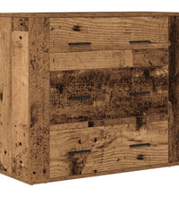 Sideboard Altholz-Optik 80x33x70 cm Holzwerkstoff
