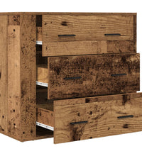 Sideboard Altholz-Optik 80x33x70 cm Holzwerkstoff