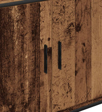 Waschbeckenunterschrank Altholz-Optik 80x30x60 cm Holzwerkstoff
