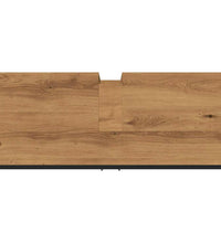 Waschbeckenunterschrank Artisan-Eiche 80x30x60 cm Holzwerkstoff