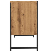 Waschbeckenunterschrank Artisan-Eiche 80x33x60 cm Holzwerkstoff