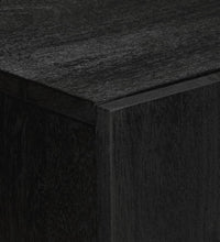 Sideboard Schwarz 60x33x75 cm Holzwerkstoff