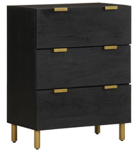 Sideboard Schwarz 60x33x75 cm Holzwerkstoff