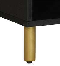 Couchtisch Schwarz 80x50x40 cm Holzwerkstoff