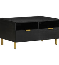 Couchtisch Schwarz 80x54x40 cm Holzwerkstoff