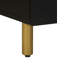 Couchtisch Schwarz 80x54x40 cm Holzwerkstoff