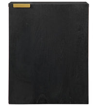 Bad-Hängeschrank Schwarz 38x33x48 cm Holzwerkstoff