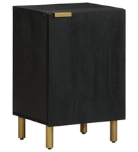 Badschrank Schwarz 38x33x58 cm Holzwerkstoff