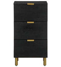 Sideboard Schwarz 40x33x75 cm Holzwerkstoff