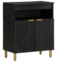 Sideboard Schwarz 60x33x75 cm Holzwerkstoff