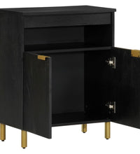 Sideboard Schwarz 60x33x75 cm Holzwerkstoff