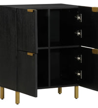 Sideboard Schwarz 60x33x75 cm Holzwerkstoff