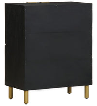 Sideboard Schwarz 60x33x75 cm Holzwerkstoff