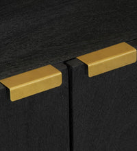 Sideboard Schwarz 60x33x75 cm Holzwerkstoff