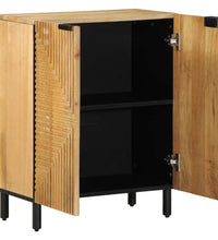 Sideboard Braun 60x33x75 cm Massivholz Mango