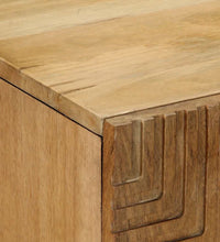 Sideboard Braun 60x33x75 cm Massivholz Mango