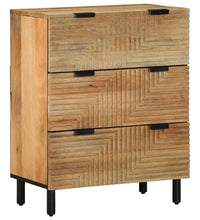 Sideboard Braun 60x33x75 cm Massivholz Mango