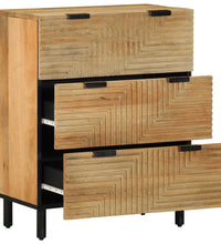 Sideboard Braun 60x33x75 cm Massivholz Mango