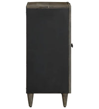 Sideboard Hellgrau 60x33,5x75 cm Massivholz Mango