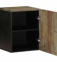 Bad-Wandschrank 38x33x48 cm Massivholz Mango