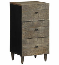 Sideboard 40x33x75 cm Massivholz Mango