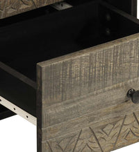 Sideboard 40x33x75 cm Massivholz Mango