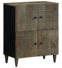 Sideboard 60x33x75 cm Massivholz Mango