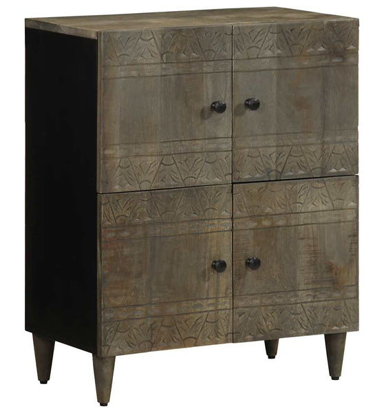 Sideboard 60x33x75 cm Massivholz Mango