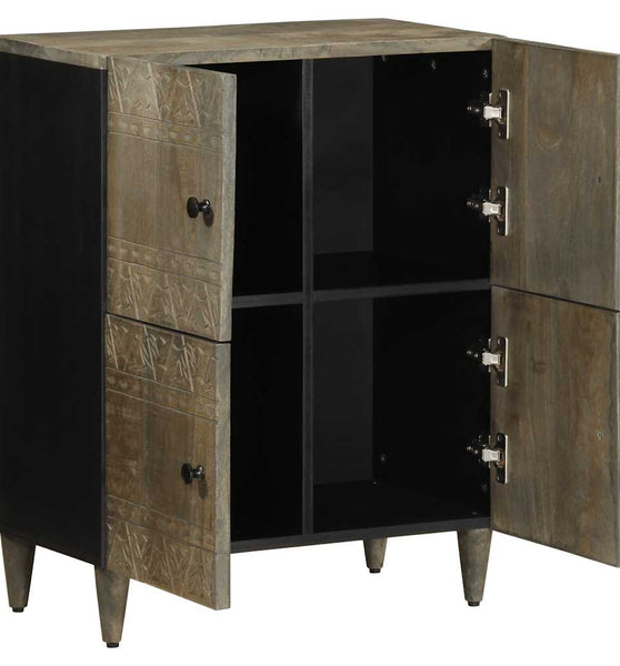 Sideboard 60x33x75 cm Massivholz Mango