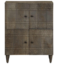Sideboard 60x33x75 cm Massivholz Mango